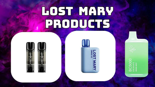 Explore Lost Mary Vaping Products: Disposable Vapes & Pods